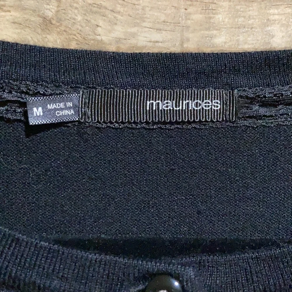Maurices Black Cardigan - Picture 4 of 6